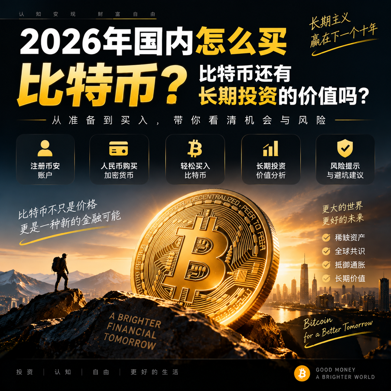 2026年国内怎么买比特币？比特币还有长期投资的价值吗？